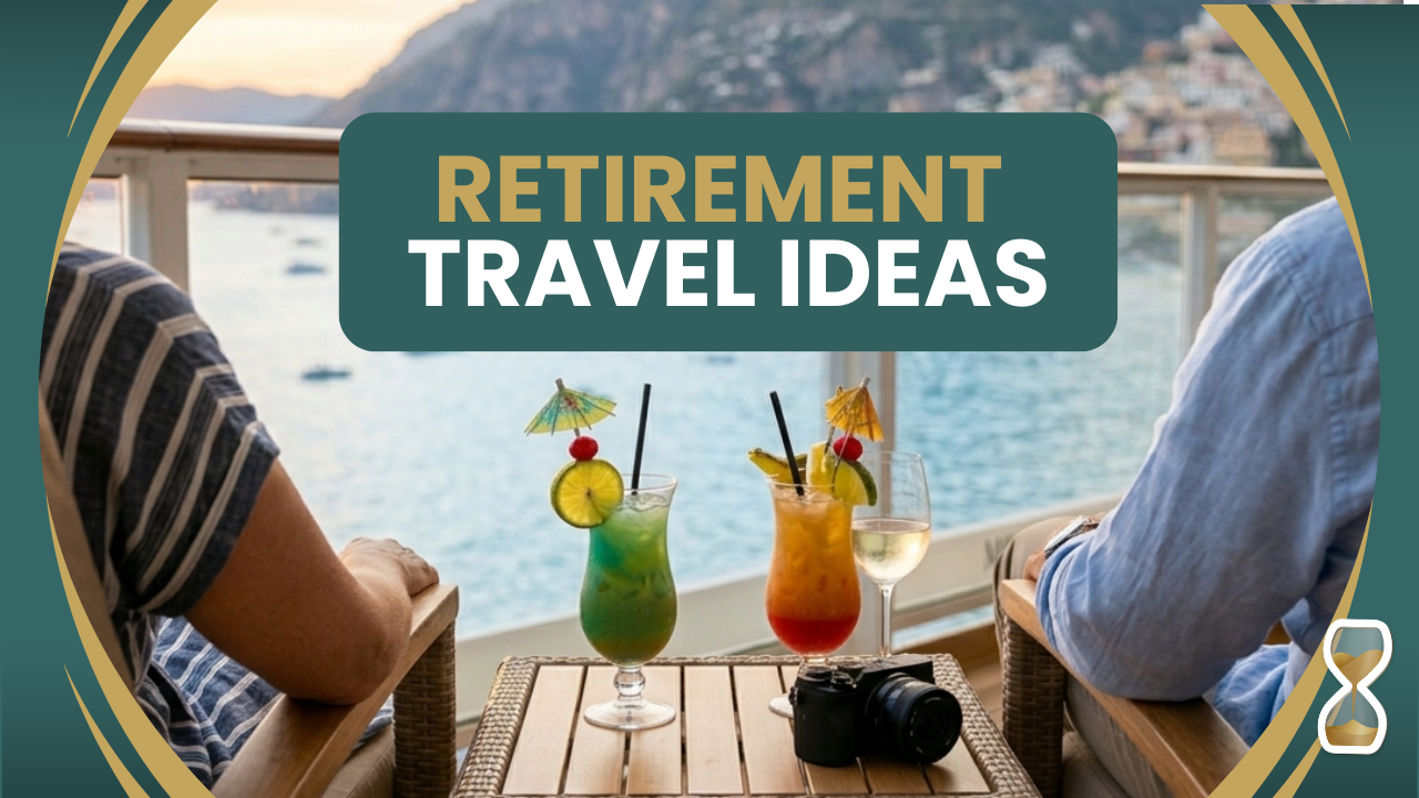 a couple following our recommendation of retirement travel ideas